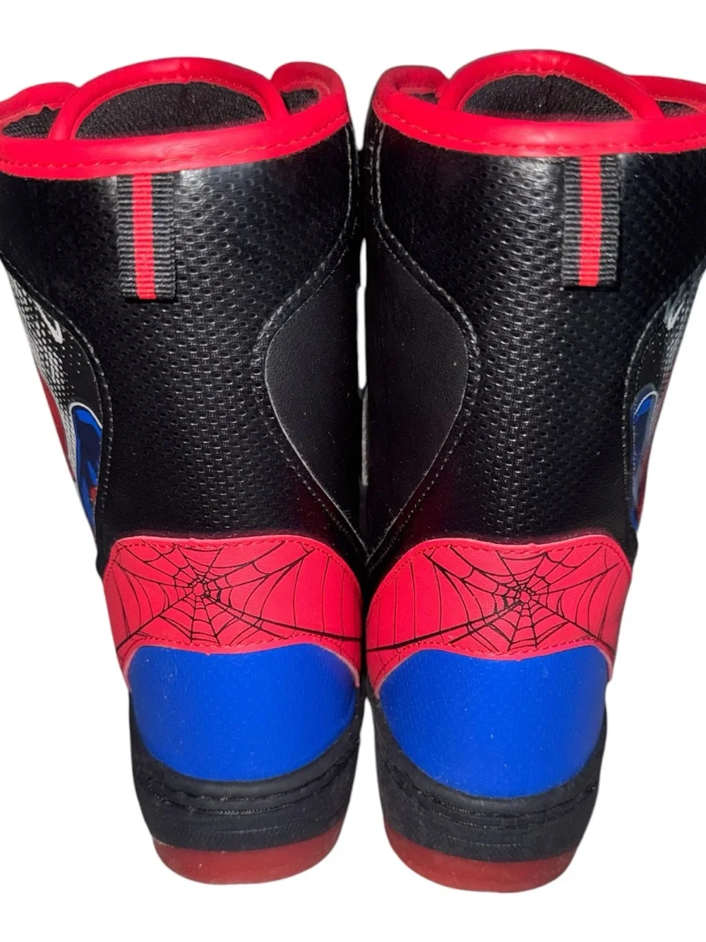 Spider-Man Kids' Black & Red Light-Up Boots